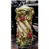 Image 2 : SOLID 20" TALL BY 10" WIDE FLORAL PILLAR CANDLE