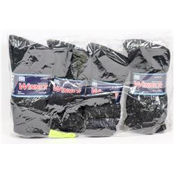 12 PAIRS OF SPORTS COLLECTION BLACK SOCKS