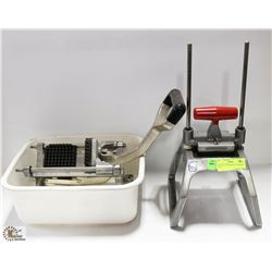 POTATO CUTTER & ONION SLICER IN TOTE