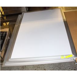 ALUMINUM CLIP IN POSTER ADVERTISEMENT