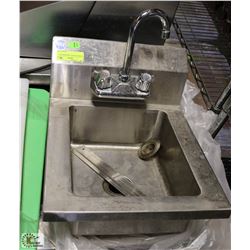STAINLESS STEEL HAND SINK NSF