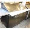 Image 1 : 5FT TRUE 2 DOOR REFRIGERATED PREP STATION