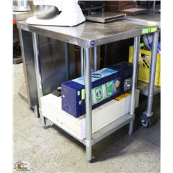 THORINOX COMMERCIAL S/S PREP-TABLE W/ UNDERSHELF
