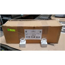 CASE OF 160 INDIVIDUAL PACKAGED NEW GLASS CANDLE