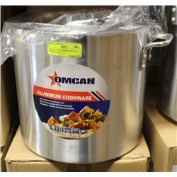 OMCAN 24 QT ALUMINUM STOCK POT WITH LID