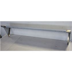 WALL MOUNT SHELF 16 X96  S/S