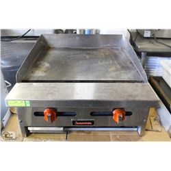 SIERRA GAS MANUAL GRIDDLE 24IN