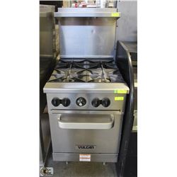 VULCAN COMMERCIAL GAS RANGE W/ OVEN