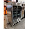 Image 3 : NEW - 54" STAINLESS TWO DOOR FREEZER
