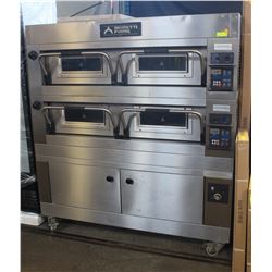 MORETTI FORNI DUAL DECK STONE PIZZA OVEN