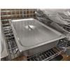 Image 1 : FULL SIZE, 4" DEEP STAINLESS INSERT WITH LID
