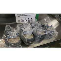5" CASTERS FOR WORK TABLES - LOT OF 4