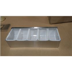 15" STAINLESS BAR CADDY, UPDATE CD-5