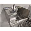 Image 1 : HAND SINK W/FAUCET & SIDE SPLASHES