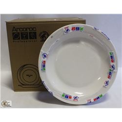ARCOROC OPAL 9" IVORY PLATE, 1 CASE ARC03