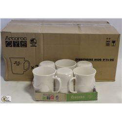 9.75OZ/290ML RECEPTION BONE WHITE MUG - 1 CASE