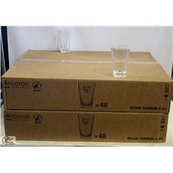 2 CASE OF 48 9OZ GOBELET PRYSM TUMBLERS