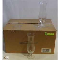 22OZ/650ML HURRICANE GLASSES - 1 CASE, ARCOROC