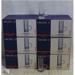 1.75OZ/55ML ISLANDE GLASSES & HANDLES 1 CASE ARCOR