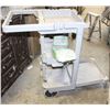 Image 1 : JANITORS CART WITH 2 JUGS OF ALL PURPOSE CLEANER