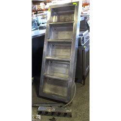 COMMERCIAL S/S 5-WELL FOOD WARMER INSERT