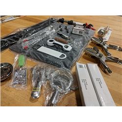 MISC BAR EQUIPMENT - LOT OF 25 PIECES