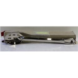 NEW 15" STAINLESS SLOTTED SPOONS - LOT OF 12