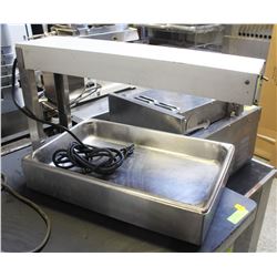 FOOD WARMING LAMP WITH INSERT
