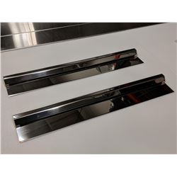 18" WALLMOUNT CHECK /ORDER RAILS - LOT OF 2
