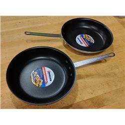 10" COATED ALUMINUM FRY PANS - LOT OF 2