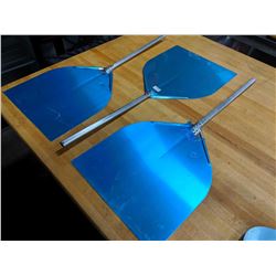 45" DELUXE ALUMINUM PIZZA PEELS - LOT OF 3