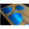 Image 1 : 45" DELUXE ALUMINUM PIZZA PEELS - LOT OF 3