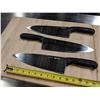 Image 1 : 10" BLACK OMCAN COOK KNIVES - LOT OF 3