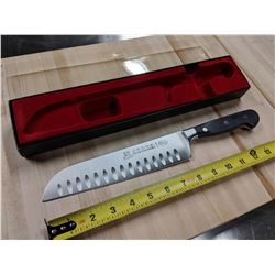 8" SANTOKU KNIFE W/FORGED G-EDGE BLADE