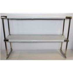 S/S DOUBLE OVER SHELF 14"X48"X32"