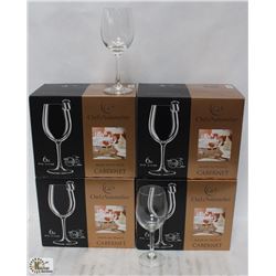 6.25OZ/190ML CABERNET TULIP GLASSES - 1 CASE