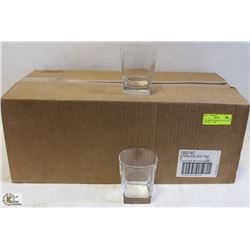 13OZ/380ML SQUARE DOUBLE ROCKS GLASSES - 1 CASE