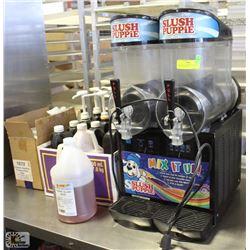 DUAL HEAD COMMERCIAL SLUSH PUPPY BEVERAGE