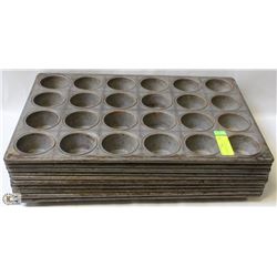 10 MUFFIN PANS 14"X21".