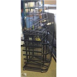 WIRE CORNER-DISPLAY UNIT