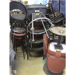 LOT OF 11 ASSORTED COMMERCIAL GRADE CHAIRS