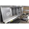 Image 1 : 3-WELL S/S COMMERCIAL SINK W/ RUNOFFS & PRE-RINSE