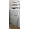 Image 1 : COMMERCIAL ALUMINUM & GLASS DOOR