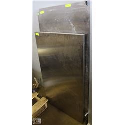 LOT OF STAINLESS STEEL COUNTERTOP COVERS