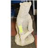 Image 1 : CONCRETE GRIZZLY BEAR WITH CUB 20" HIGH