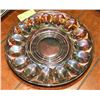 Image 1 : VINTAGE MULTI COLOR DEVILED EGGS TRAY