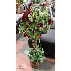 ROSE BUSH ARTIFICIAL TREE 42" TALL