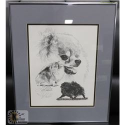 POMERANIAN BY LYN ST CLAIR STUBBS