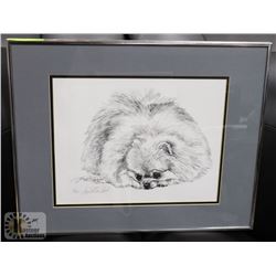 POMERANIAN BY LYN ST CLAIR STUBBS