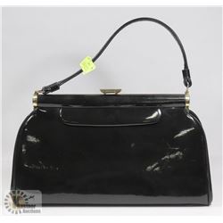 LEATHER SHOULDER BAG BY NATIONAL MADE IN CANADA